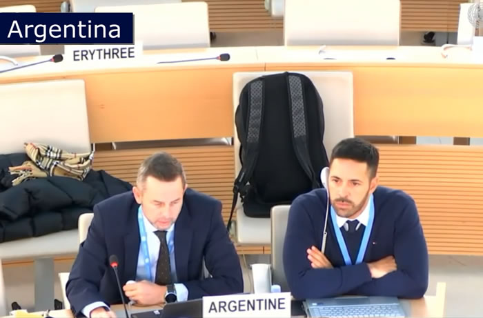 ¿Cómo calificarías la intervención argentina ante el EPU de Chad?