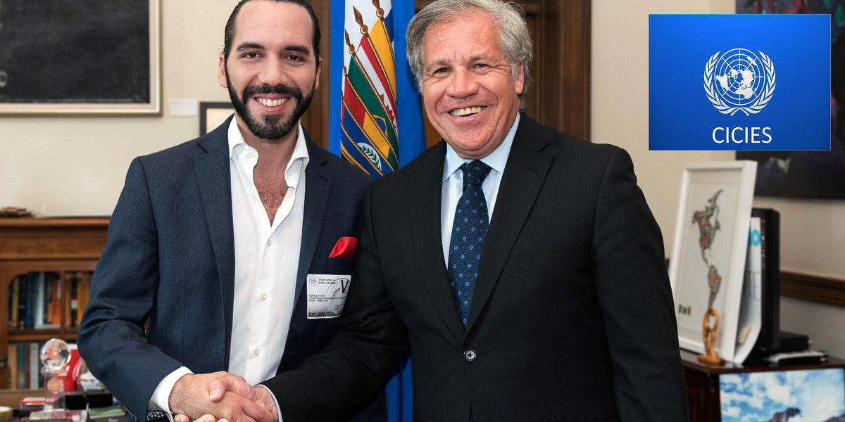 Bukele - Almagro - CICIES - OEA Bukele - Almagro - CICIES - OEA