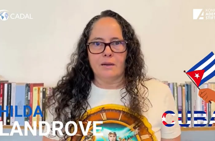 Hilda Landrove en el seminario Goodbye Lenin 2025