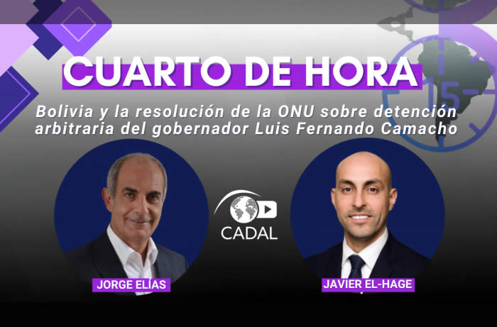 Bolivia y la resolución de la ONU sobre detención arbitraria del gobernador Luis Fernando Camacho