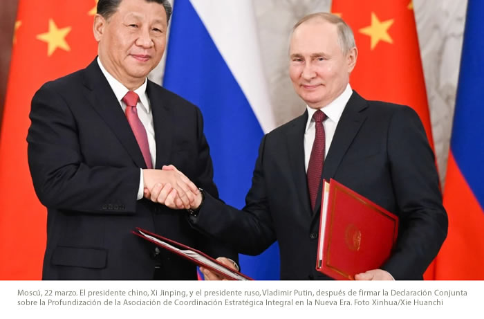 Xi en Moscú: el alumbramiento de una nueva era