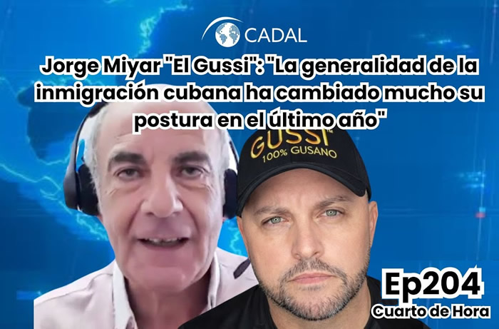 Jorge Miyar «El Gussi»: «La generalidad de la inmigración cubana ha cambiado mucho su postura en el último año»
