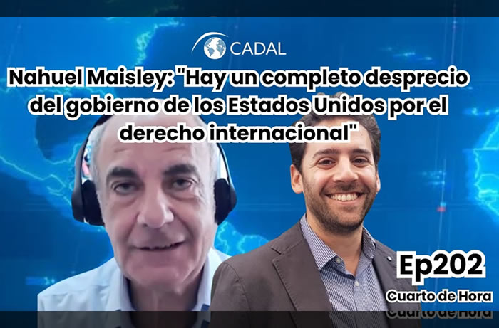 Nahuel Maisley: «Hay un completo desprecio del gobierno de los Estados Unidos por el derecho internacional»