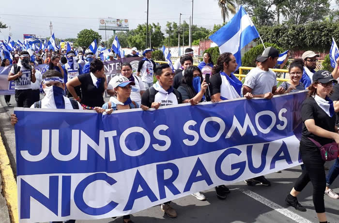 La oposición nicaragüense se fortalece ante la dictadura sandinista La oposición nicaragüense se fortalece ante la dictadura sandinista
